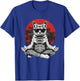 Meditation Cat Zen Buddha Yoga Spiritual Hindu Buddhist Women Kids T-Shirt - T-Shirt | Royal