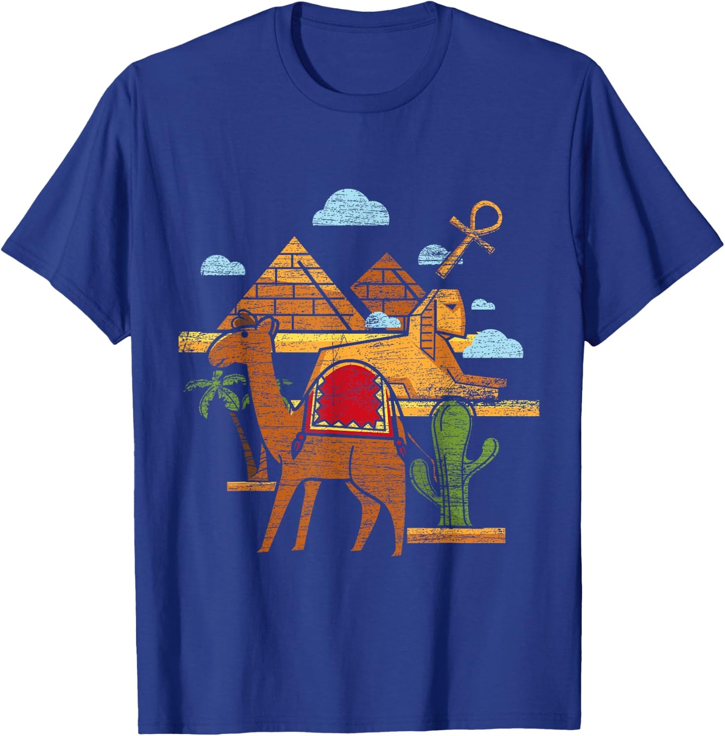 Camel Sphinx Ancient Egypt T-Shirt - T-Shirt | Royal