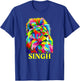 Singh, Lion, Sher ,Punjabi - Proud to be a Sikh T-Shirt - T-Shirt | Royal
