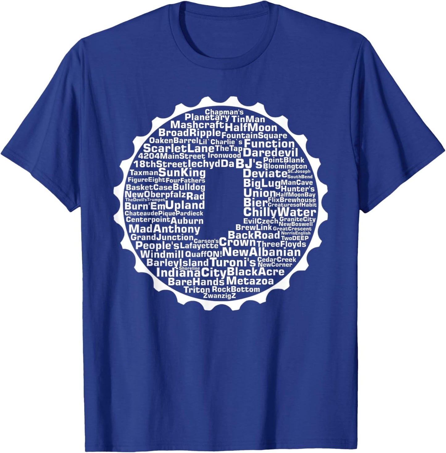 Drink Local Indiana Breweries T-Shirt - T-Shirt | Royal