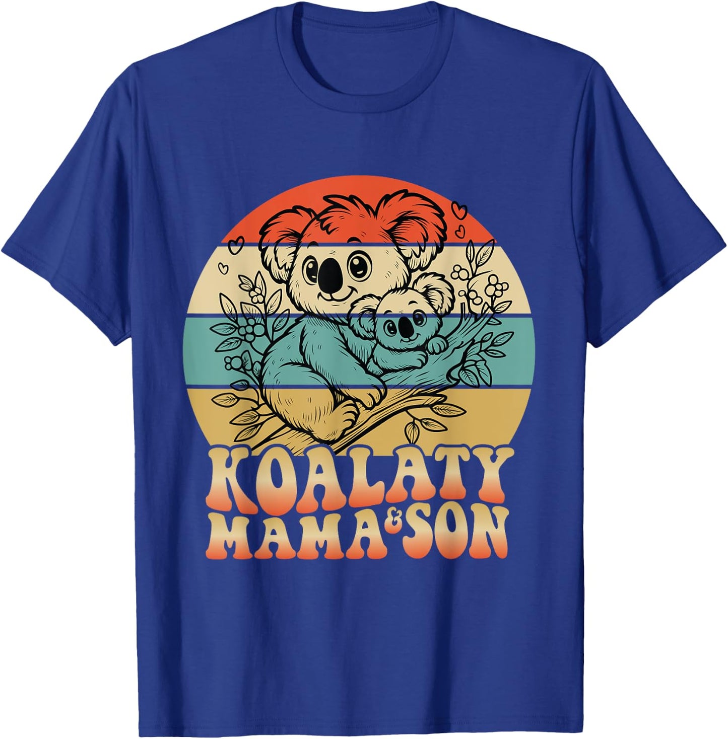 Koala-ty Mama Koala Bear Mom Mother's Day Australian Animal T-Shirt - T-Shirt | Royal