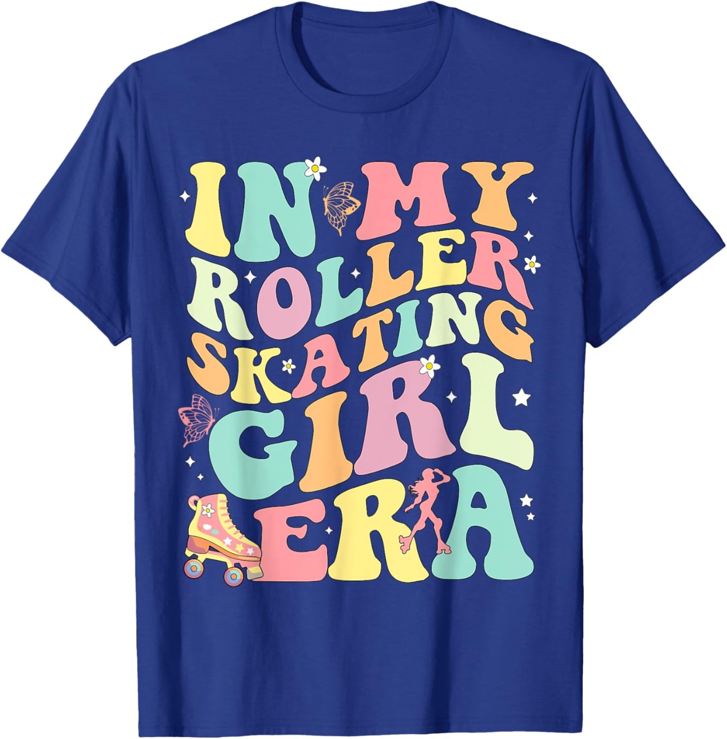 in My Roller Skating Girl Era T-Shirt - T-Shirt | Royal