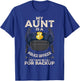My Aunt Is A Police Officer Proud Cop Aunty Matching Family T-Shirt - T-Shirt | Royal