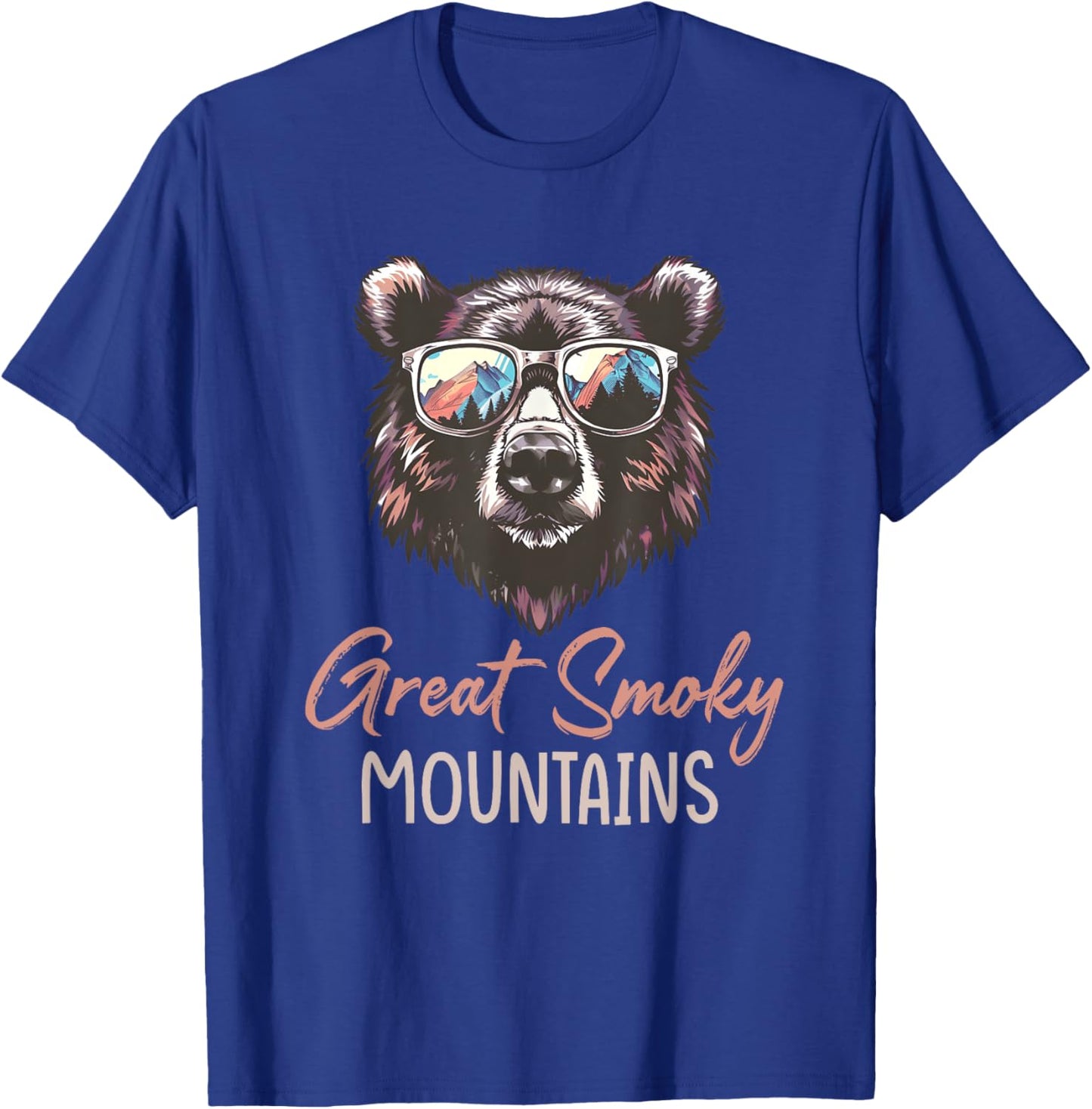 Great Smoky-Mountain Shirt National Park Bear T-Shirt - T-Shirt | Royal