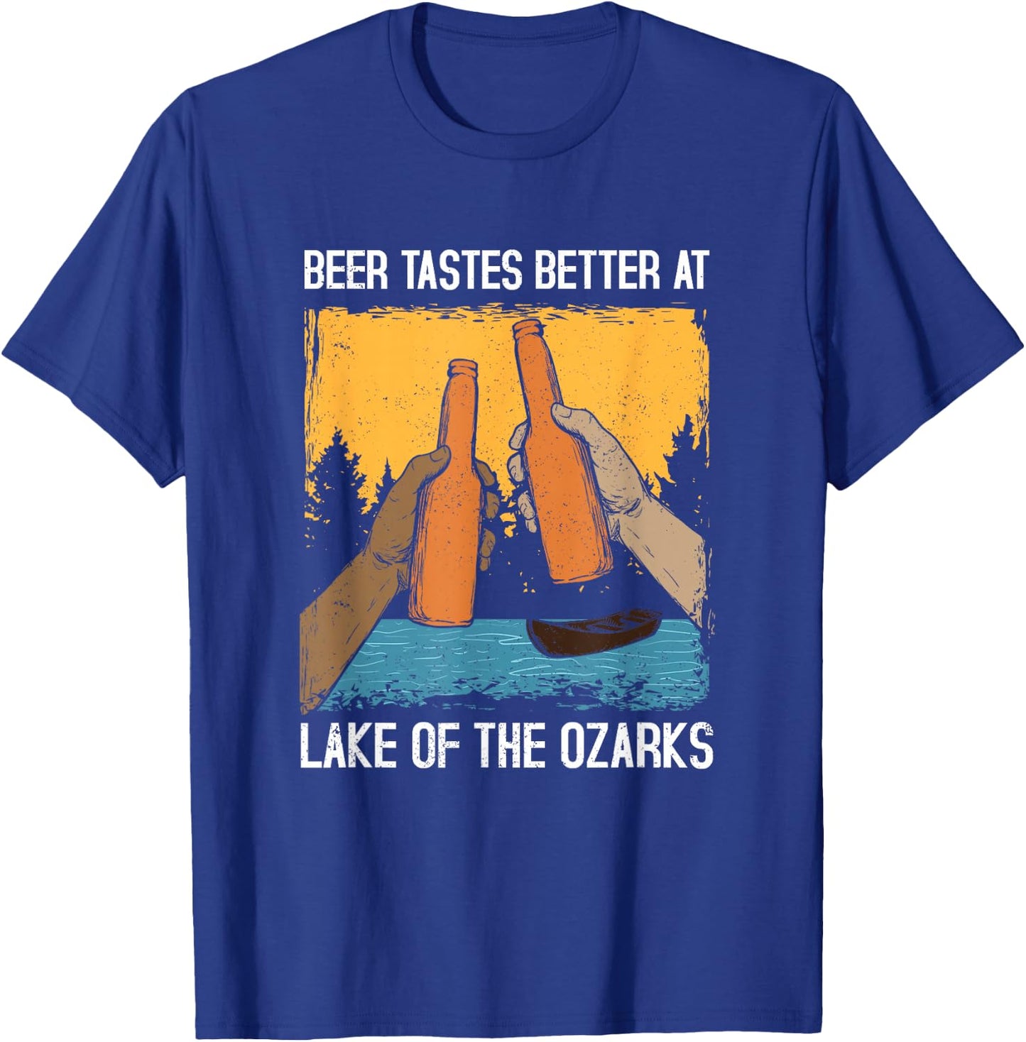 Lake Of The Ozarks Lake Life T-Shirt - T-Shirt | Royal