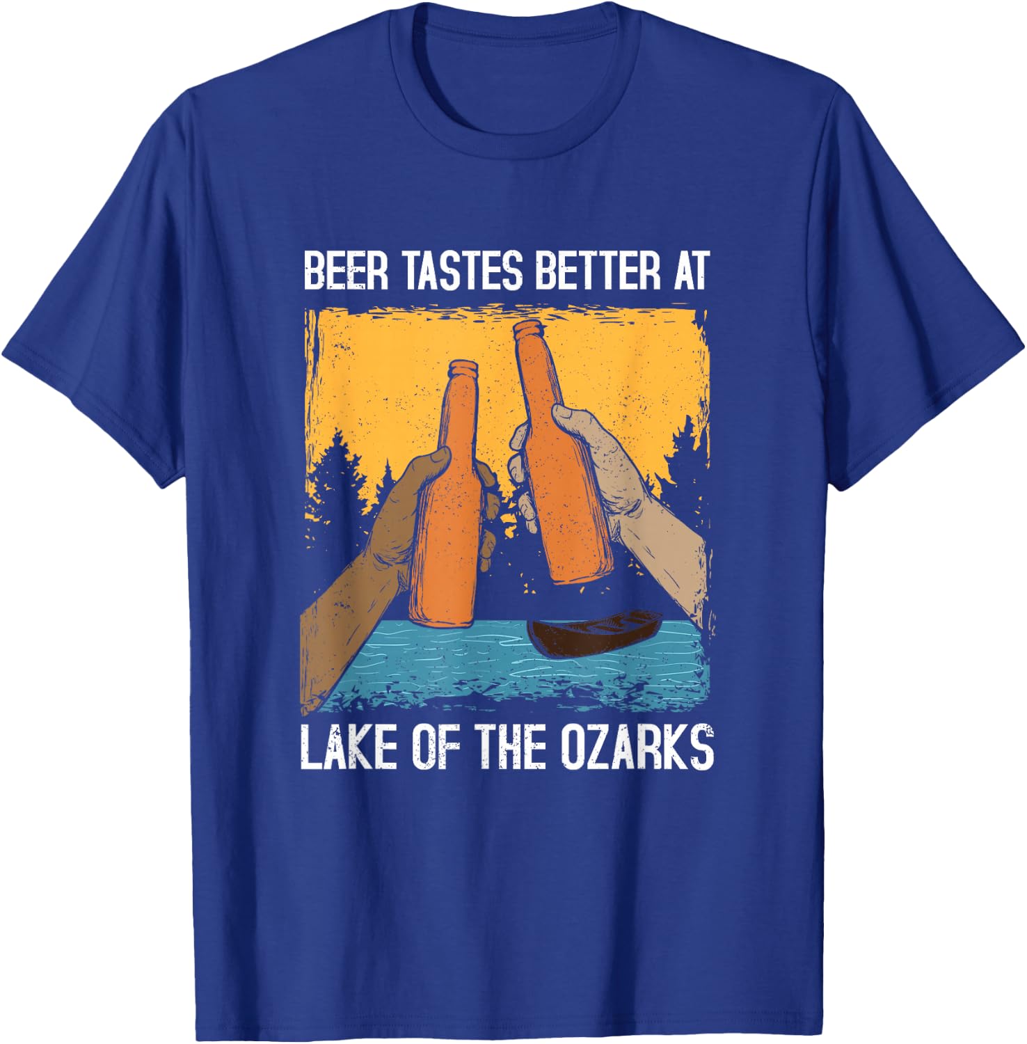 Lake Of The Ozarks Lake Life T-Shirt - T-Shirt | Royal