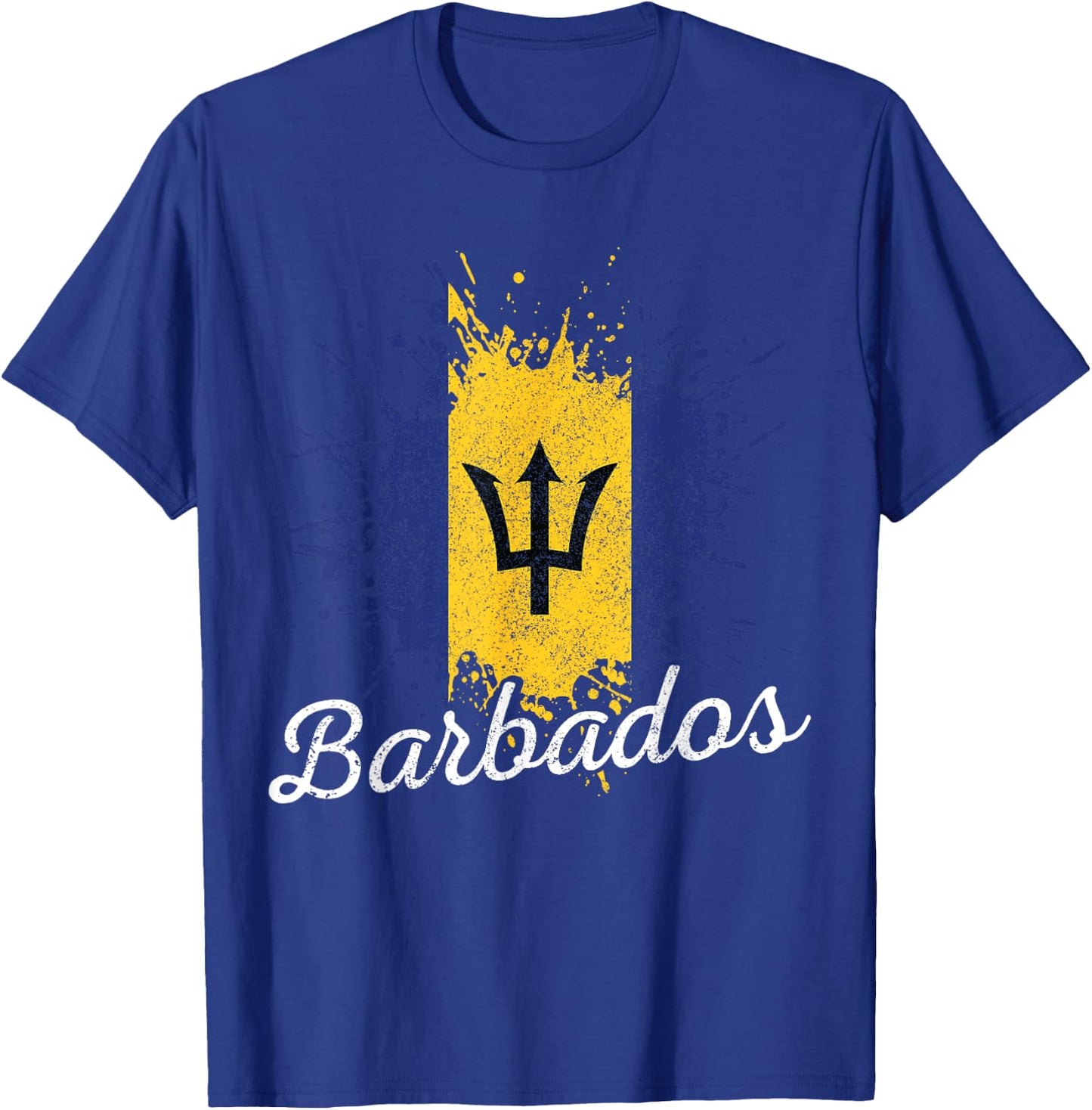 Barbados Flag Barbadian Bajan Pride Gift T-Shirt - T-Shirt | Royal
