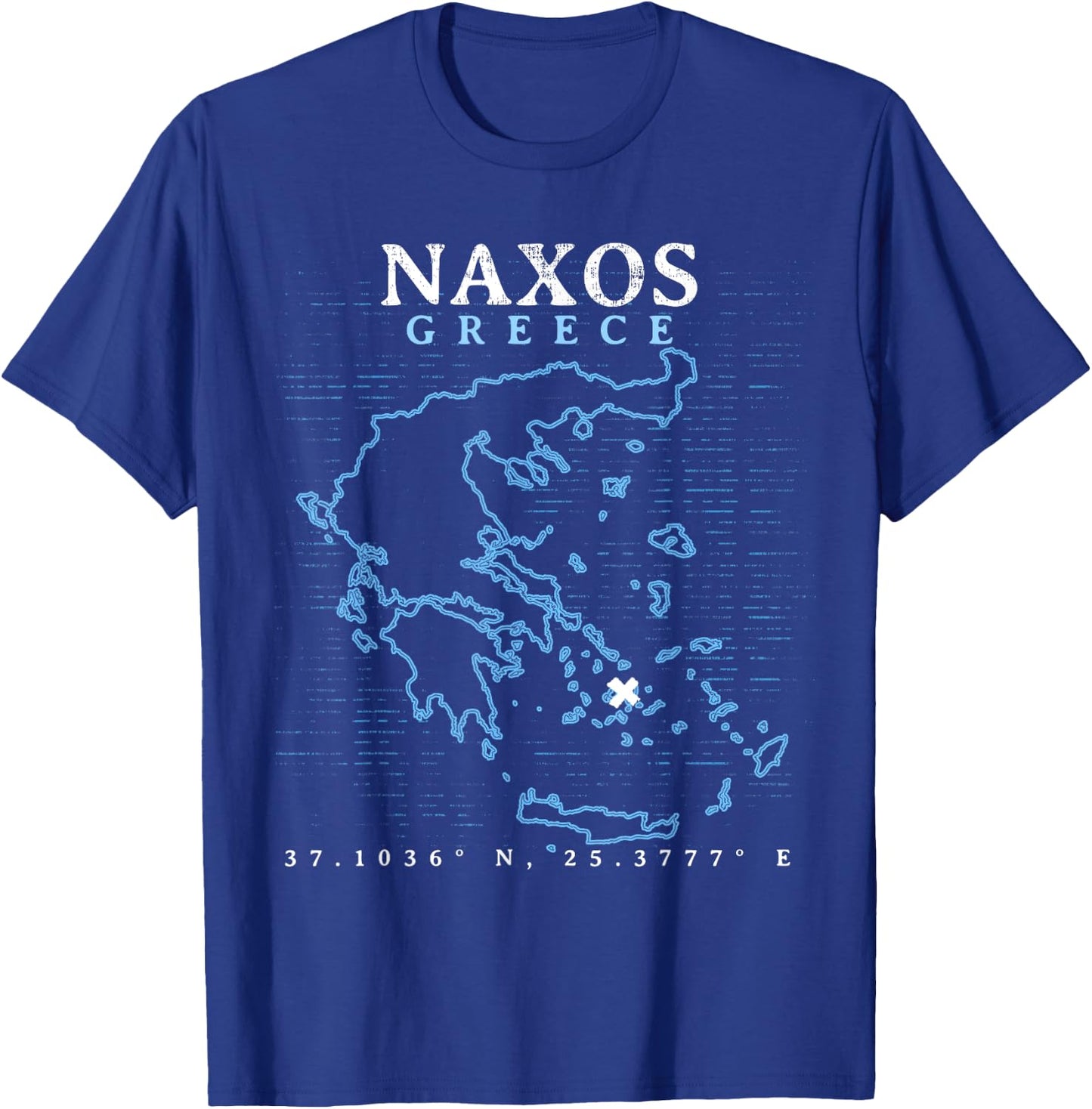 Greece Naxos T-Shirt - T-Shirt | Royal