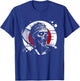 Male Zombie Tennis Player - Creepy Tennis Halloween Lover T-Shirt - T-Shirt | Royal