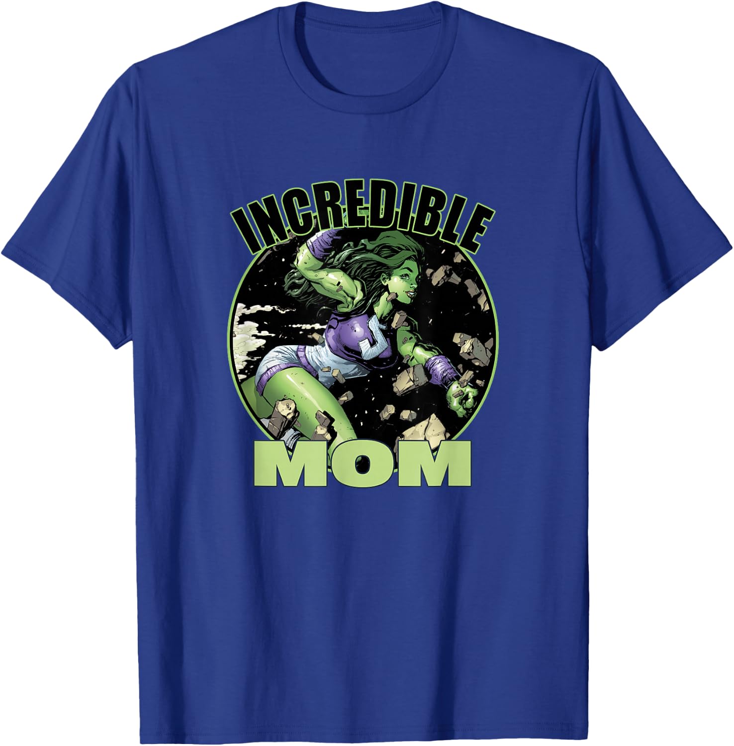 Marvel She-Hulk Mother's Day Incredible Mom Chest Portrait T-Shirt - T-Shirt | Royal