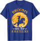 Brooms Are For Amateurs Funny Witch Riding Horse Halloween T-Shirt - T-Shirt | Royal