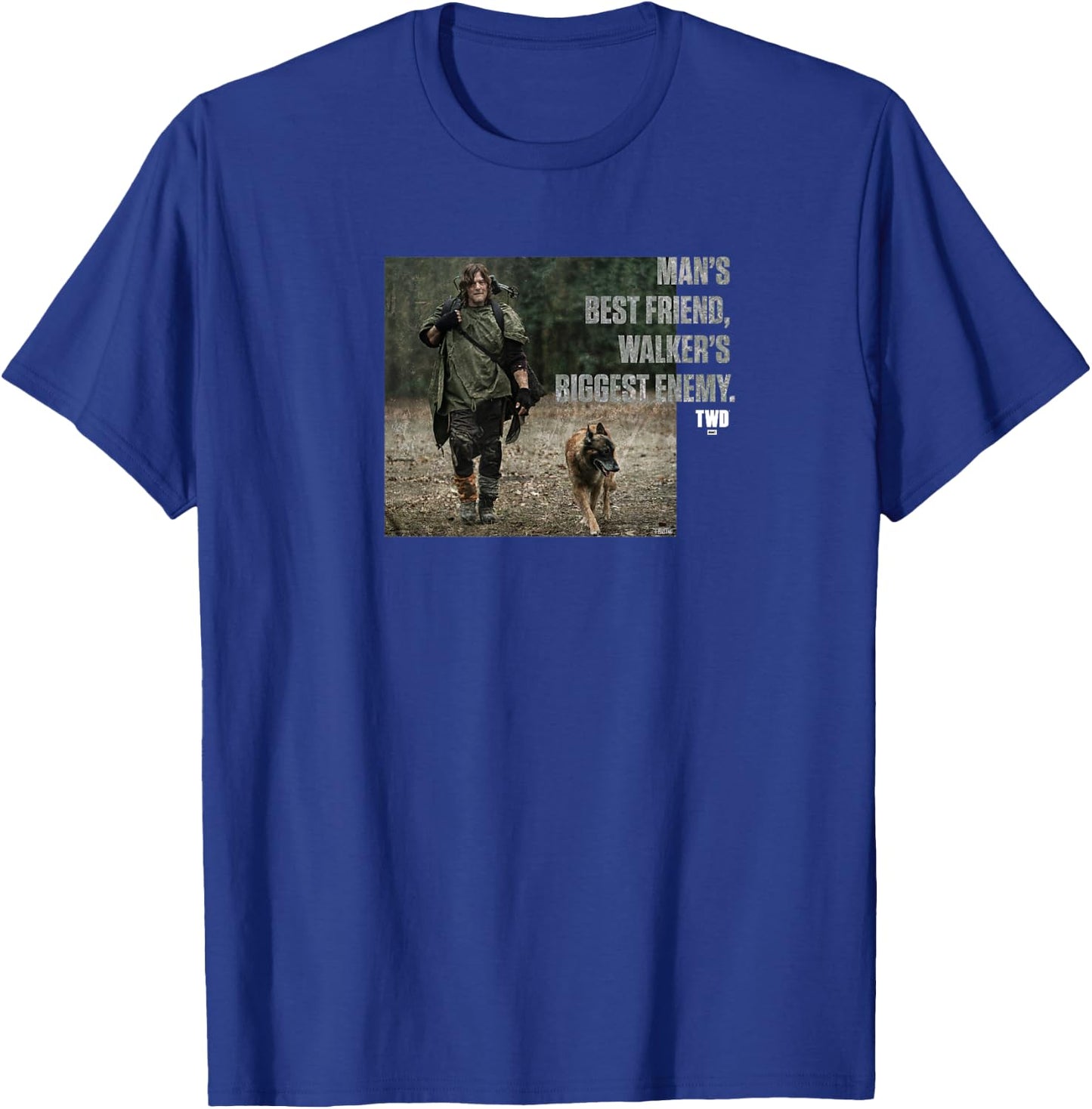The Walking Dead Man's Best Friend T-Shirt - T-Shirt | Royal