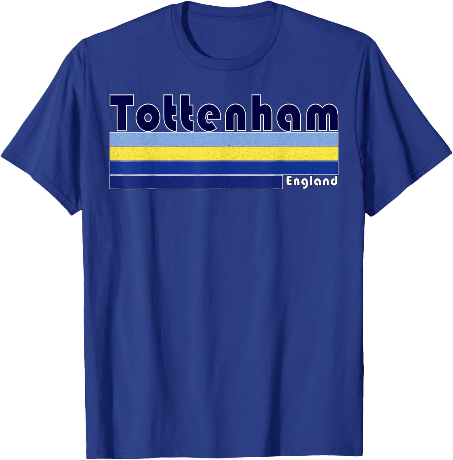 Retro Tottenham North London Top T-Shirt - T-Shirt | Royal