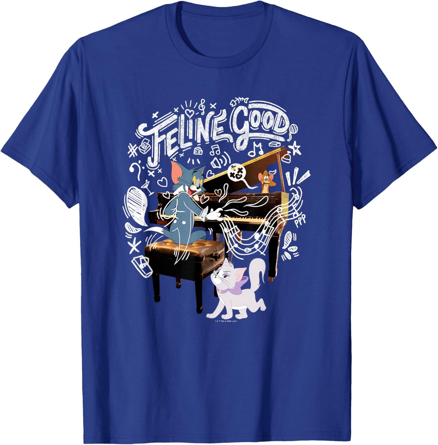Tom & Jerry Movie Feline Good T-Shirt - T-Shirt | Royal