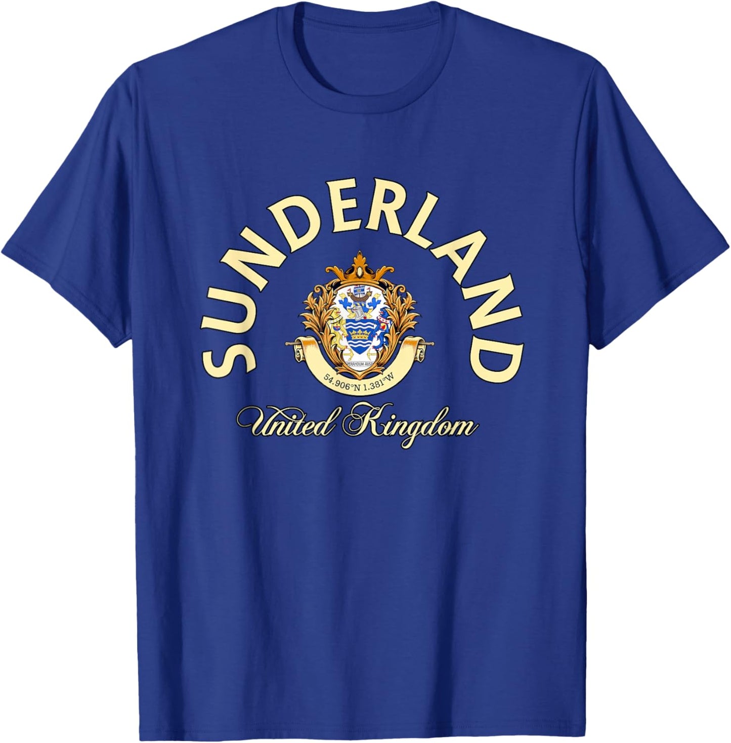 Sunderland Fan United Kingdom Sunderland T-Shirt - T-Shirt | Royal