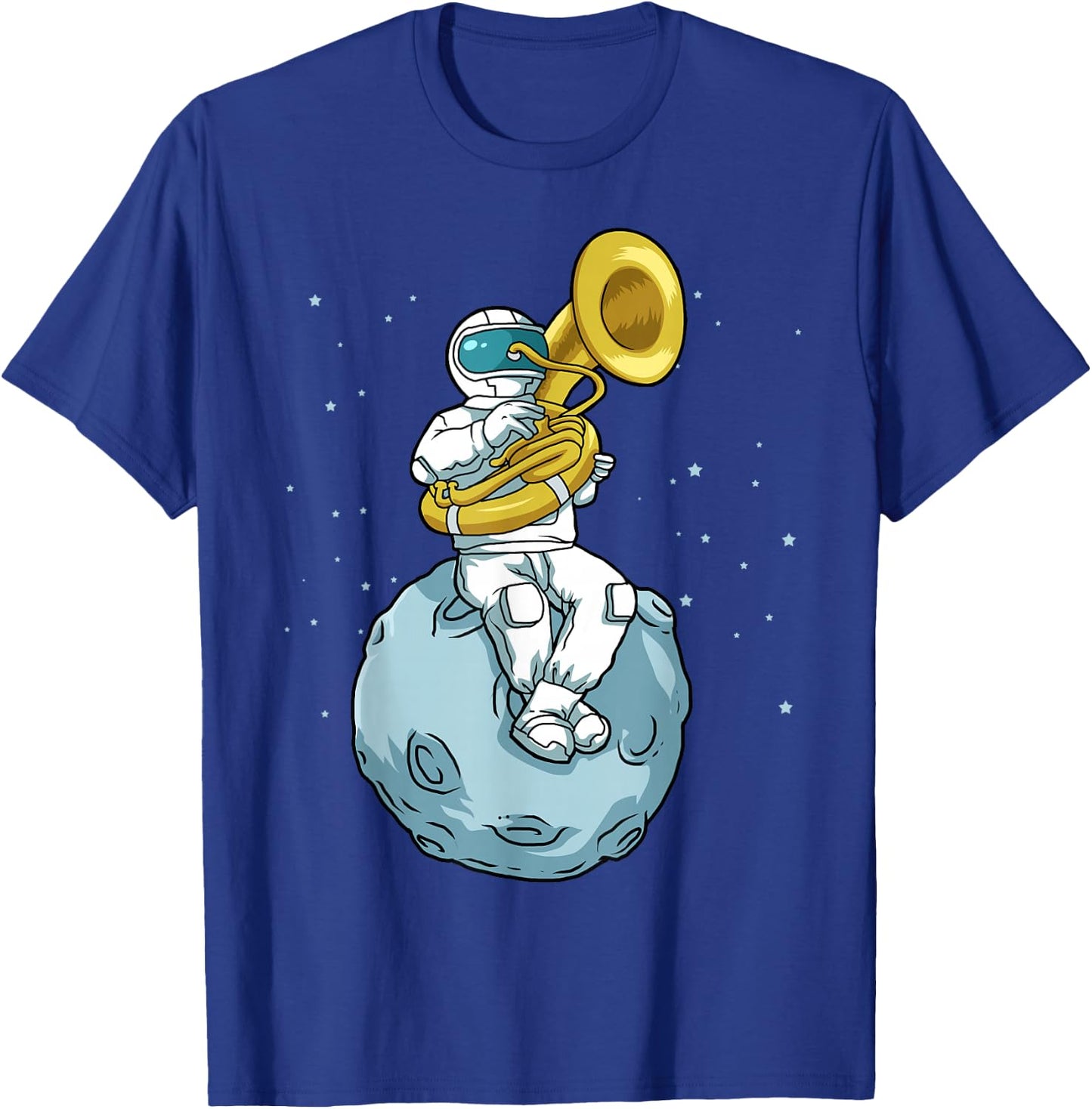 Sousaphone Shirt Women Men Kids Marching Band Tuba T-Shirt - T-Shirt | Royal