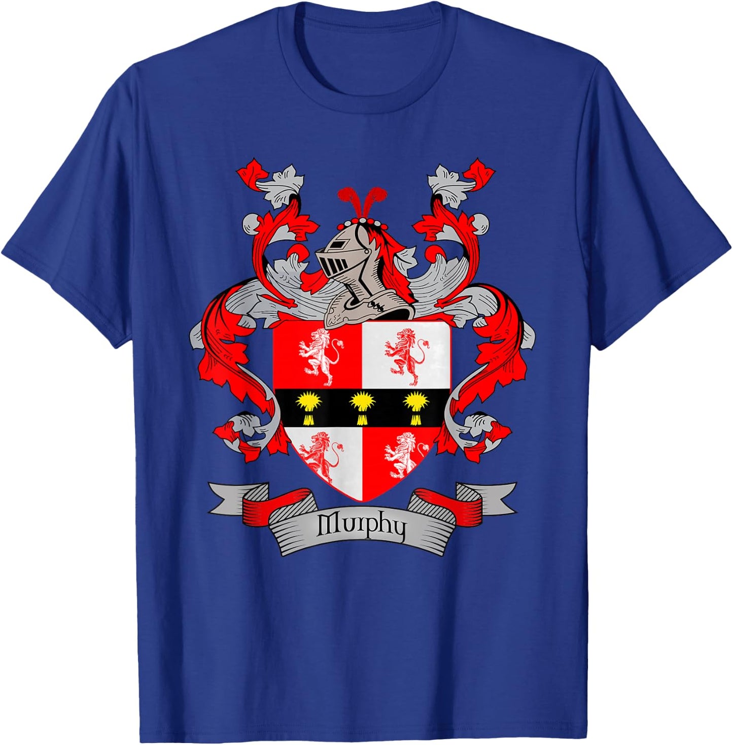 Murphy Coat of Arms | Murphy Surname Family Crest T-Shirt - T-Shirt | Royal