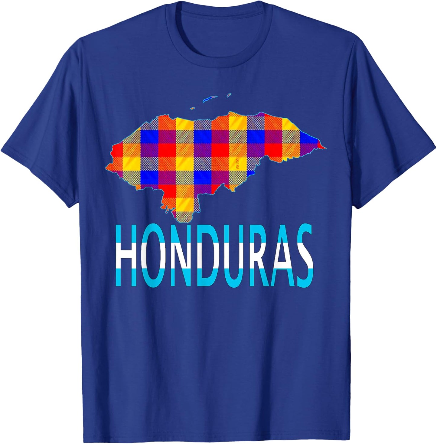 Honduras Motivo Colores Prenda Lenca T-Shirt - T-Shirt | Royal