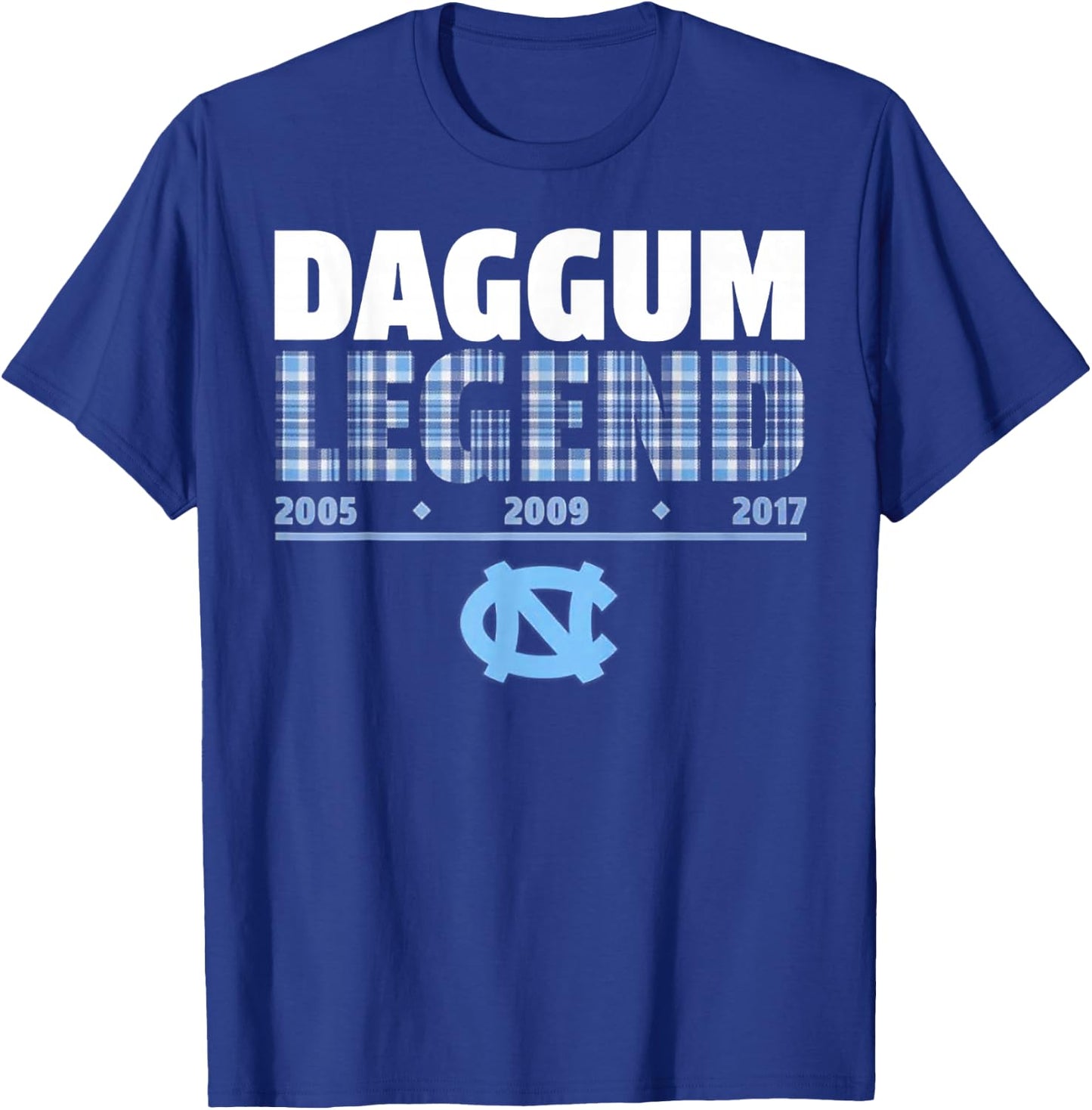 Daggum Legend 2005 2009 2017 T-Shirt - T-Shirt | Royal
