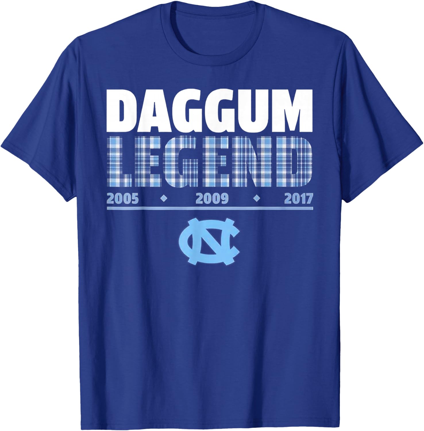 Daggum Legend 2005 2009 2017 T-Shirt - T-Shirt | Royal