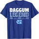 Daggum Legend 2005 2009 2017 T-Shirt - T-Shirt | Royal