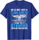 My Brother Is A Soldier Hero - Proud Air Force Brother Gift T-Shirt - T-Shirt | Royal