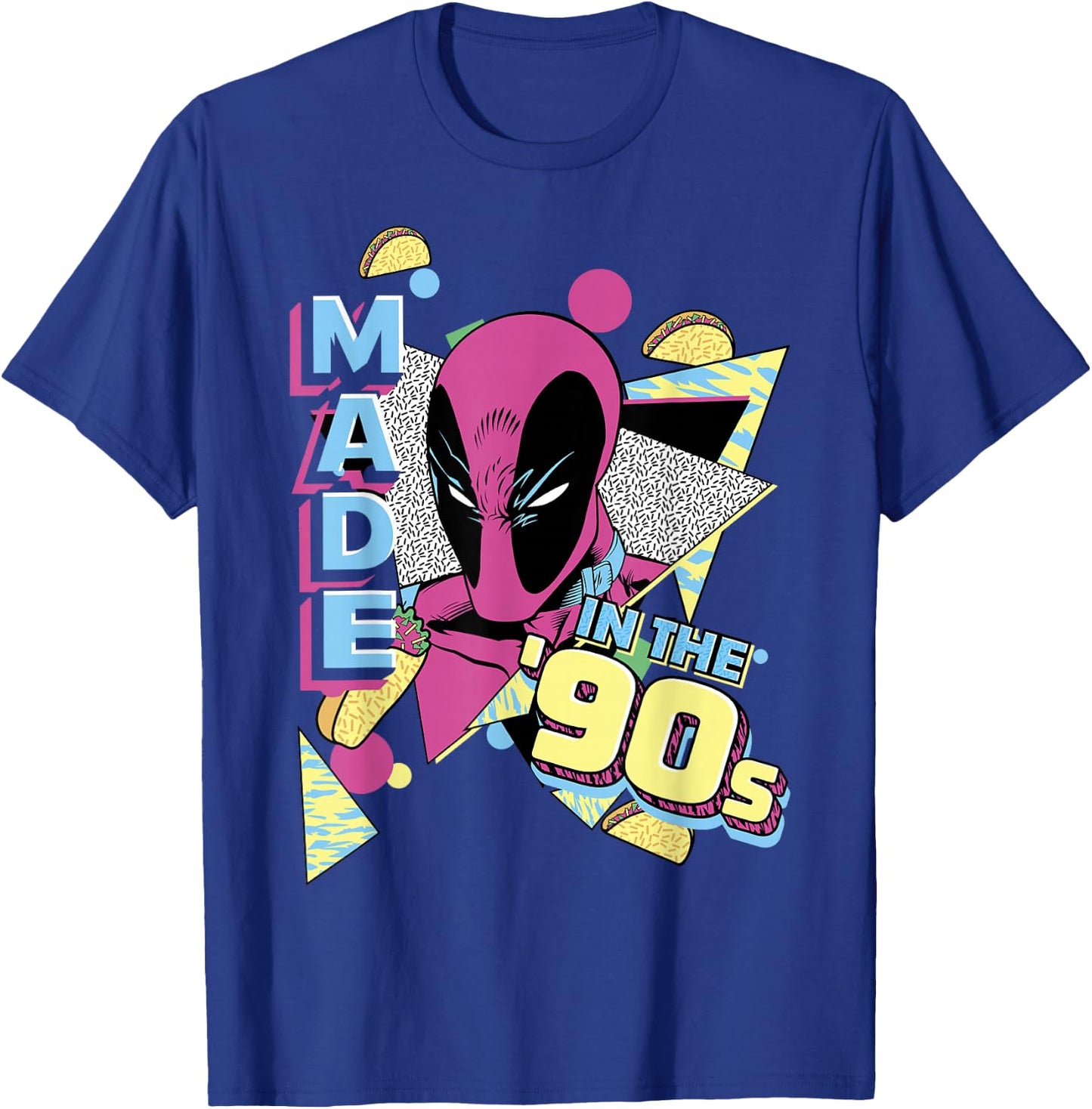 Marvel Deadpool 30th Made In The '90s T-Shirt - T-Shirt | Royal