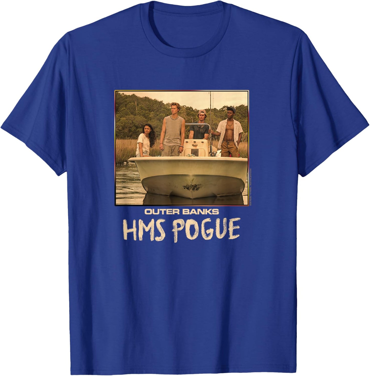Outer Banks HMS Pogue T-Shirt - T-Shirt | Royal