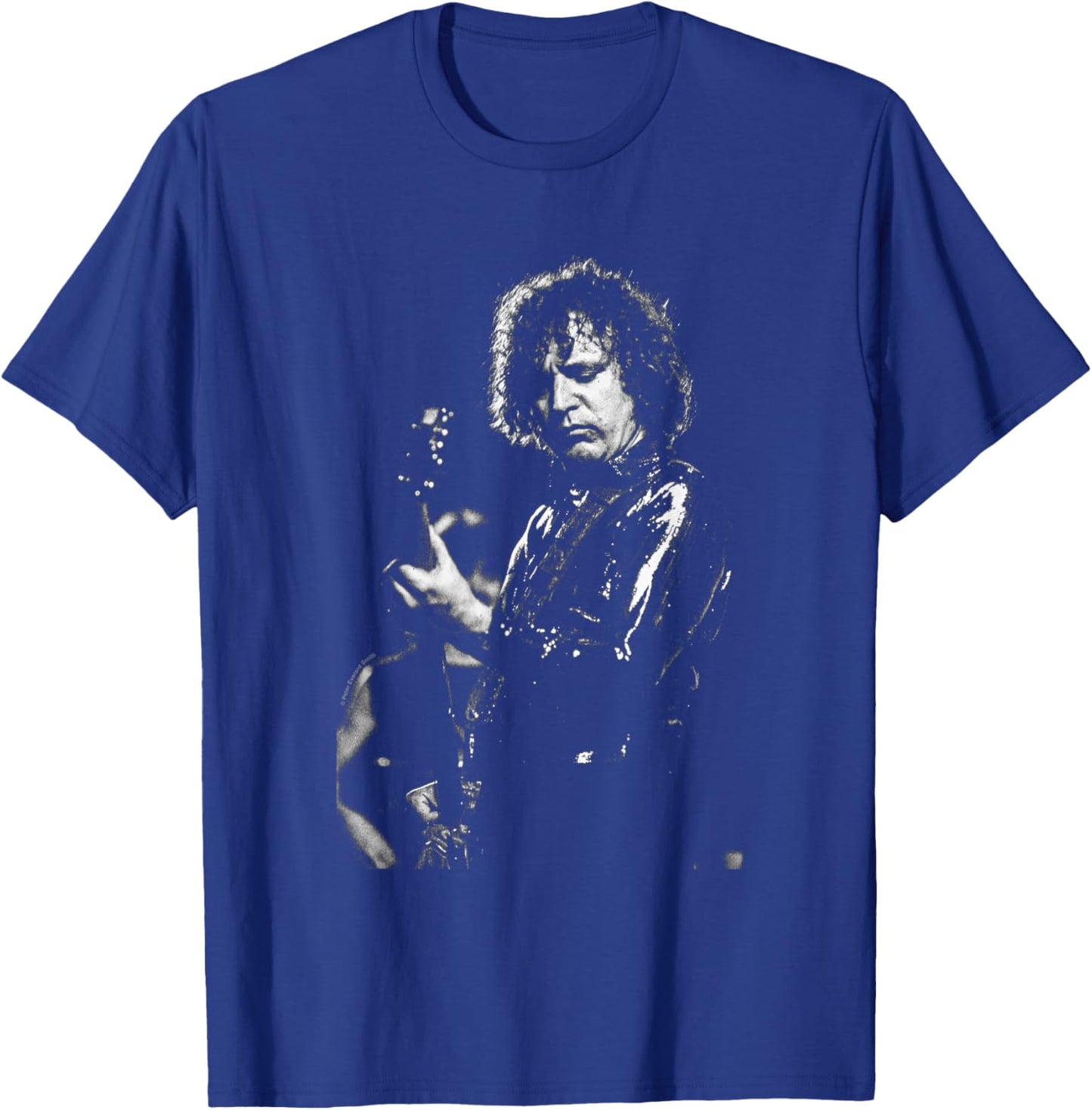 Jack Bruce Bass Player Of Cream By Everard Smith T-Shirt - T-Shirt | Royal