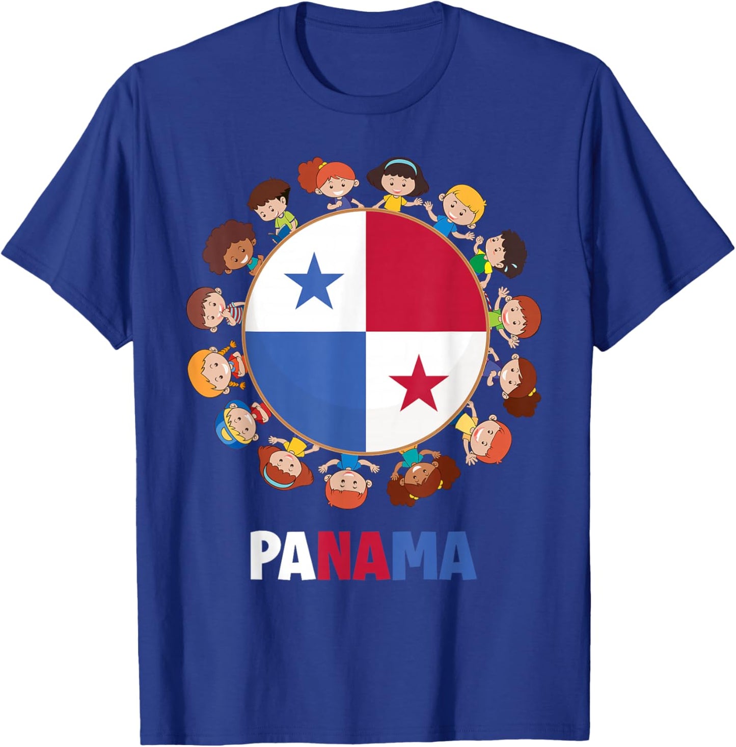 Panamanian Flag Hispanic Heritage Month Panama Kids T-Shirt - T-Shirt | Royal