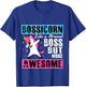 Bossicorn Like A Normal Boss But More Awesome T-Shirt - T-Shirt | Royal