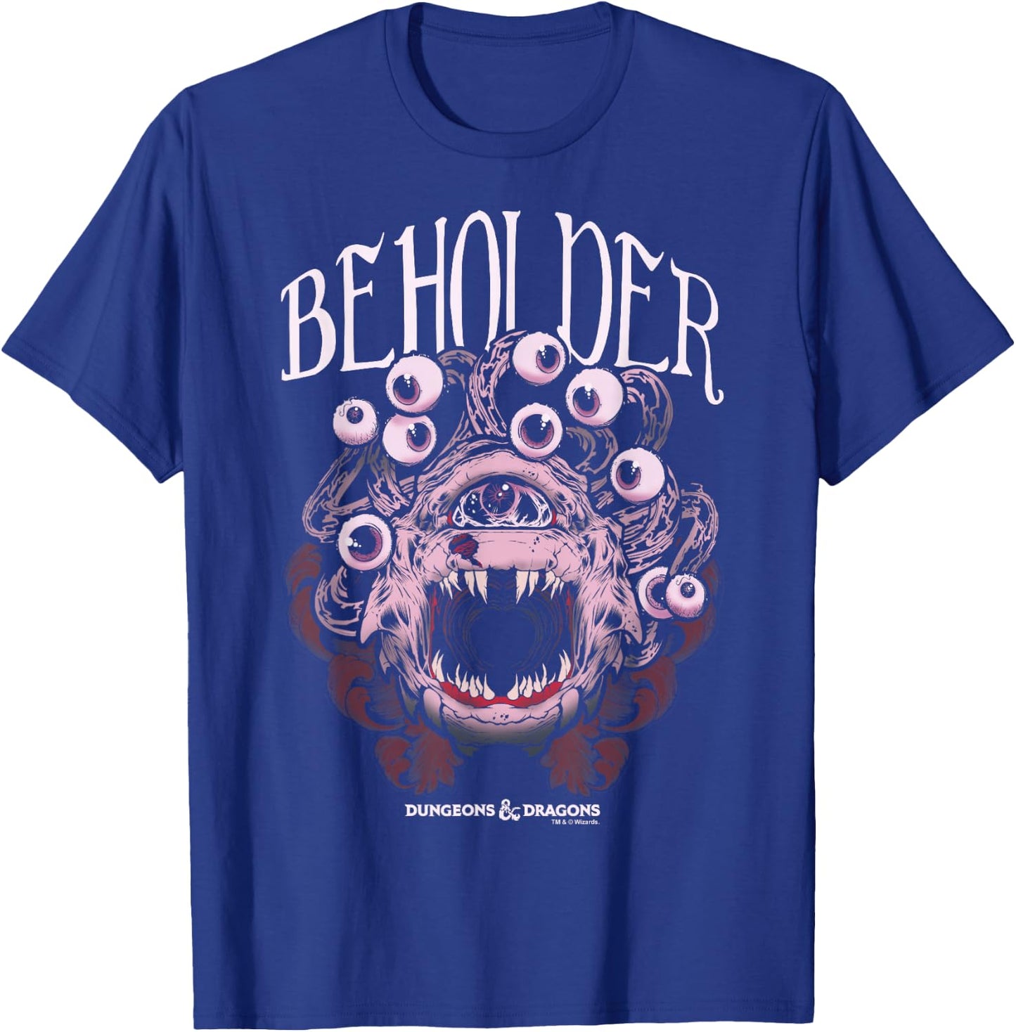 Dungeons & Dragons Beholder Big Face T-Shirt - T-Shirt | Royal