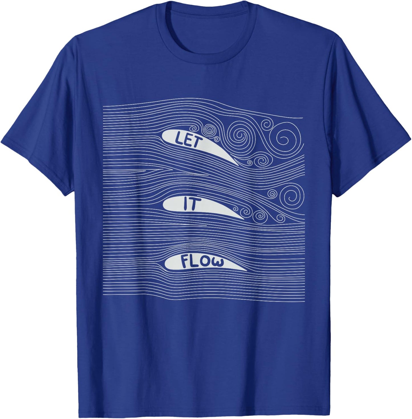 Bernoulli Airfoil T-Shirt - T-Shirt | Royal