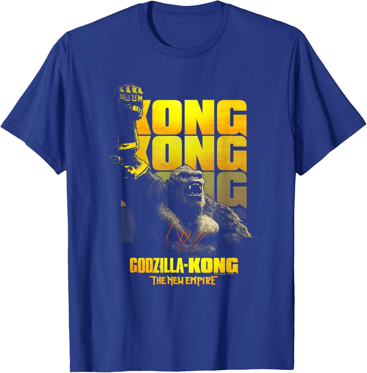 Godzilla x King Kong Beast Glove Kaiju T-Shirt - T-Shirt | Royal