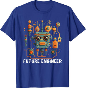 Electrical Engineering Circuit Kids Future Engineer T-Shirt - T-Shirt | Royal