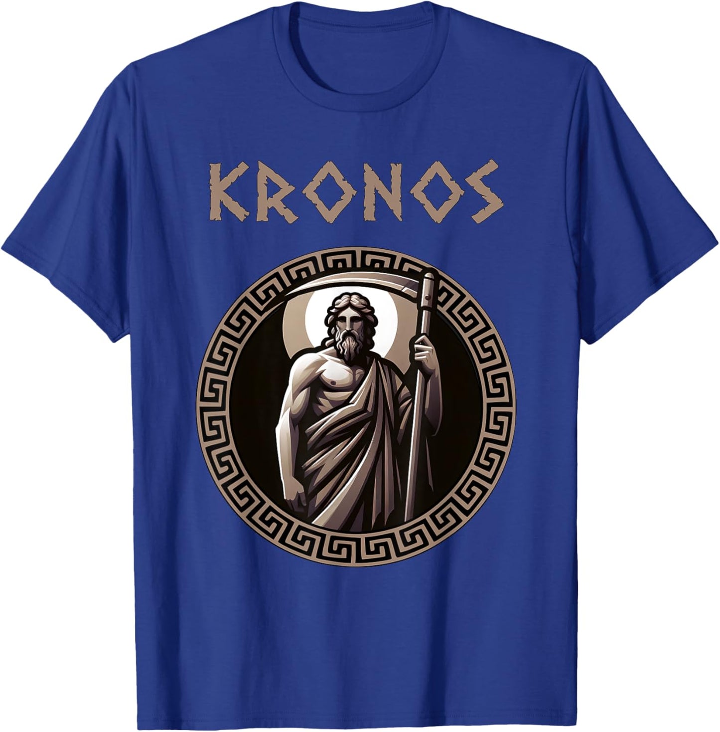 Kronos Ancient Greek Titan Greek Mythology Symbol T-Shirt - T-Shirt | Royal