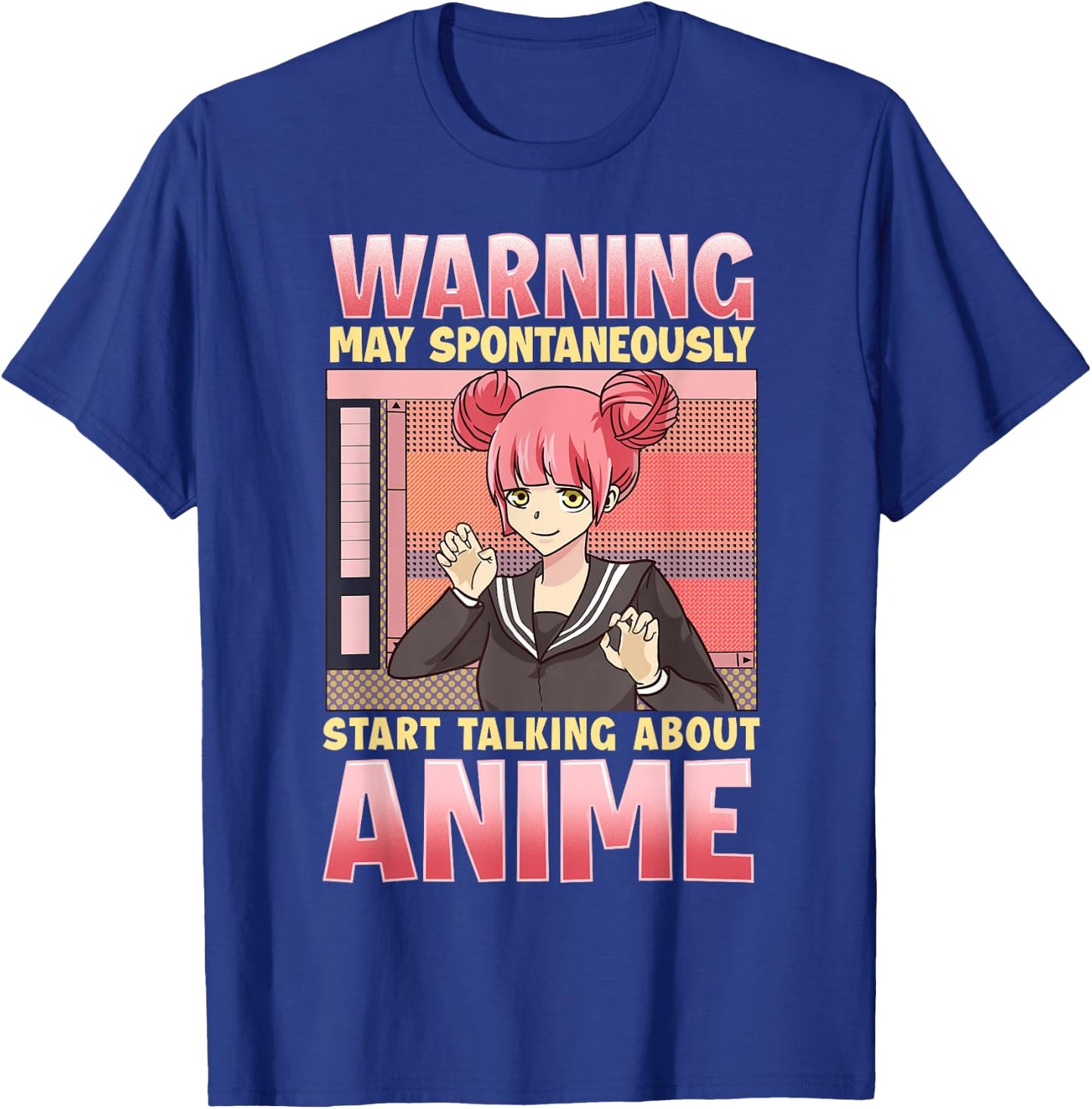 Anime Shirts Girls Anime Girl Shirt Funny Anime T-Shirt - T-Shirt | Royal