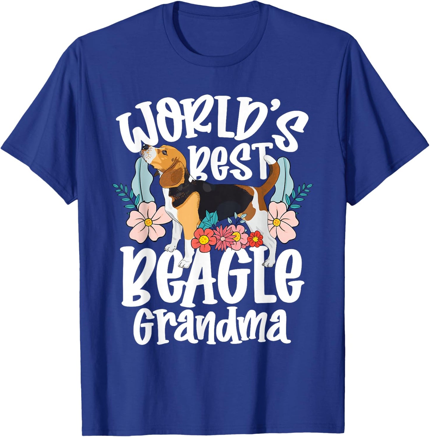 World's best beagle grandma T-Shirt - T-Shirt | Royal
