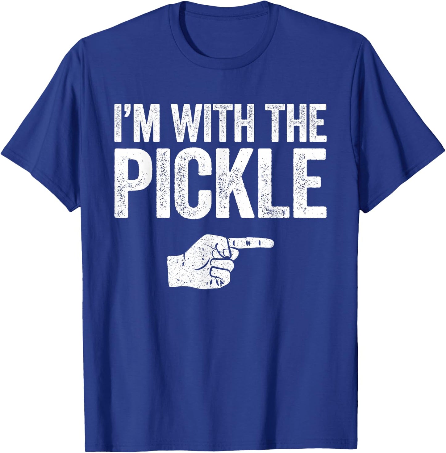 I'm with The Pickle Matching Pickle Premium T-Shirt - T-Shirt | Royal