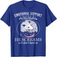 Emotional Support Animal Possum Funny Opossums Memes T-Shirt - T-Shirt | Royal