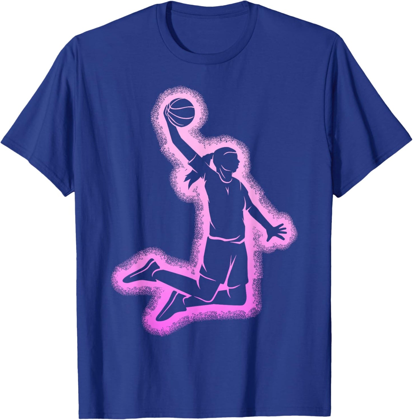 Basketball Girl Women Kids T-Shirt - T-Shirt | Royal