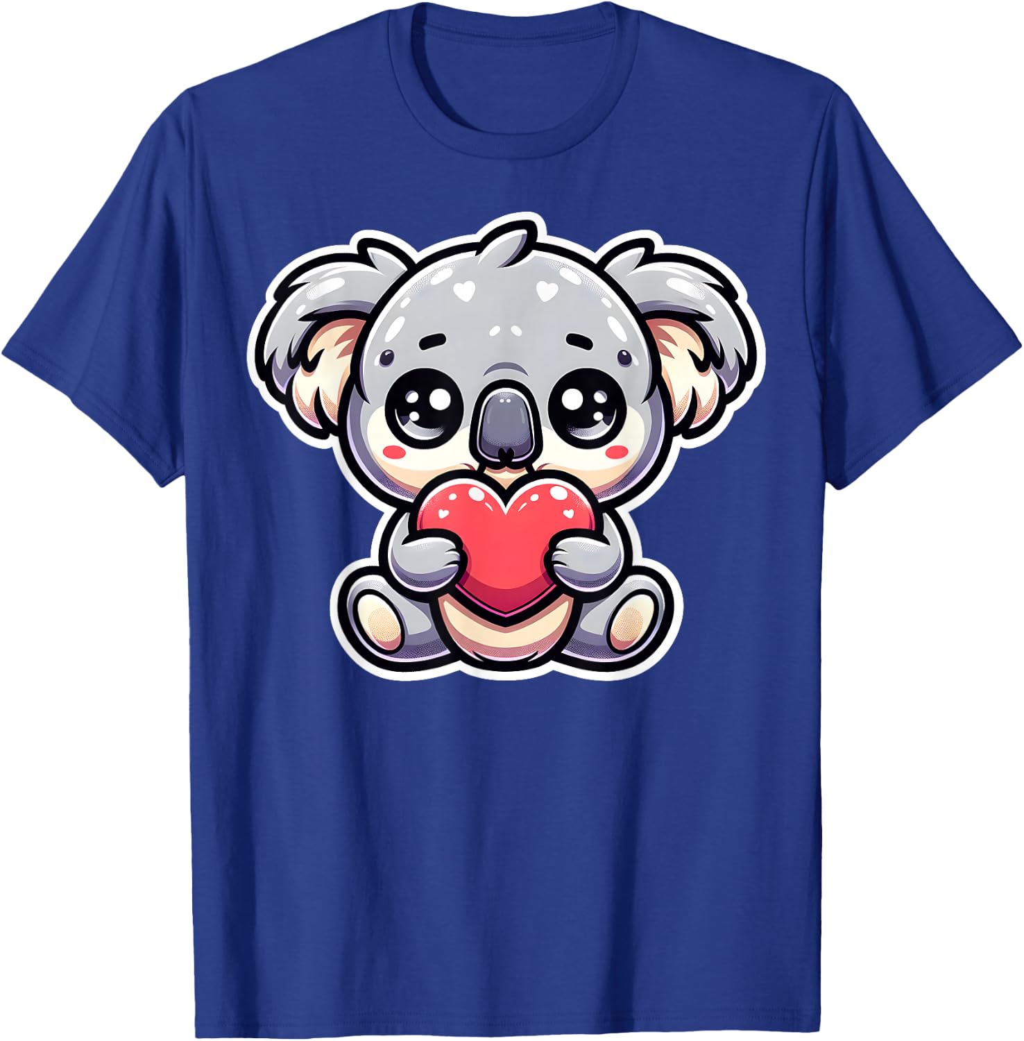 Love Heart Koala Bear Gifts - Funny Kola Lover T-Shirt - T-Shirt | Royal