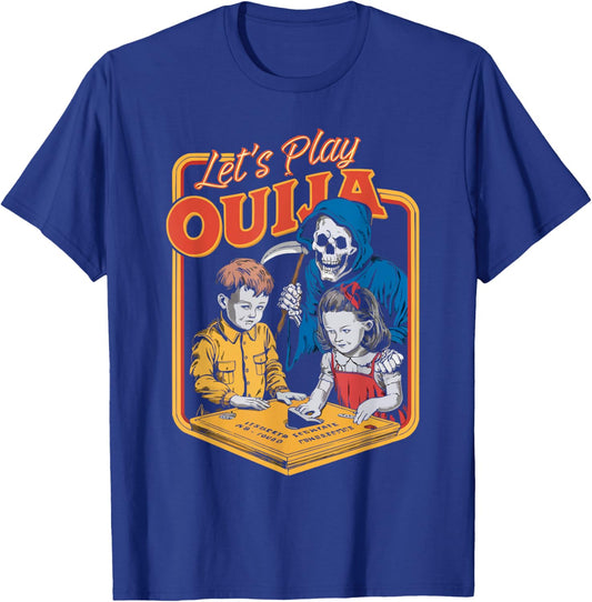 Ouija Board Paranormal Spirit Board Trick Or Treat Halloween T-Shirt - T-Shirt | Royal