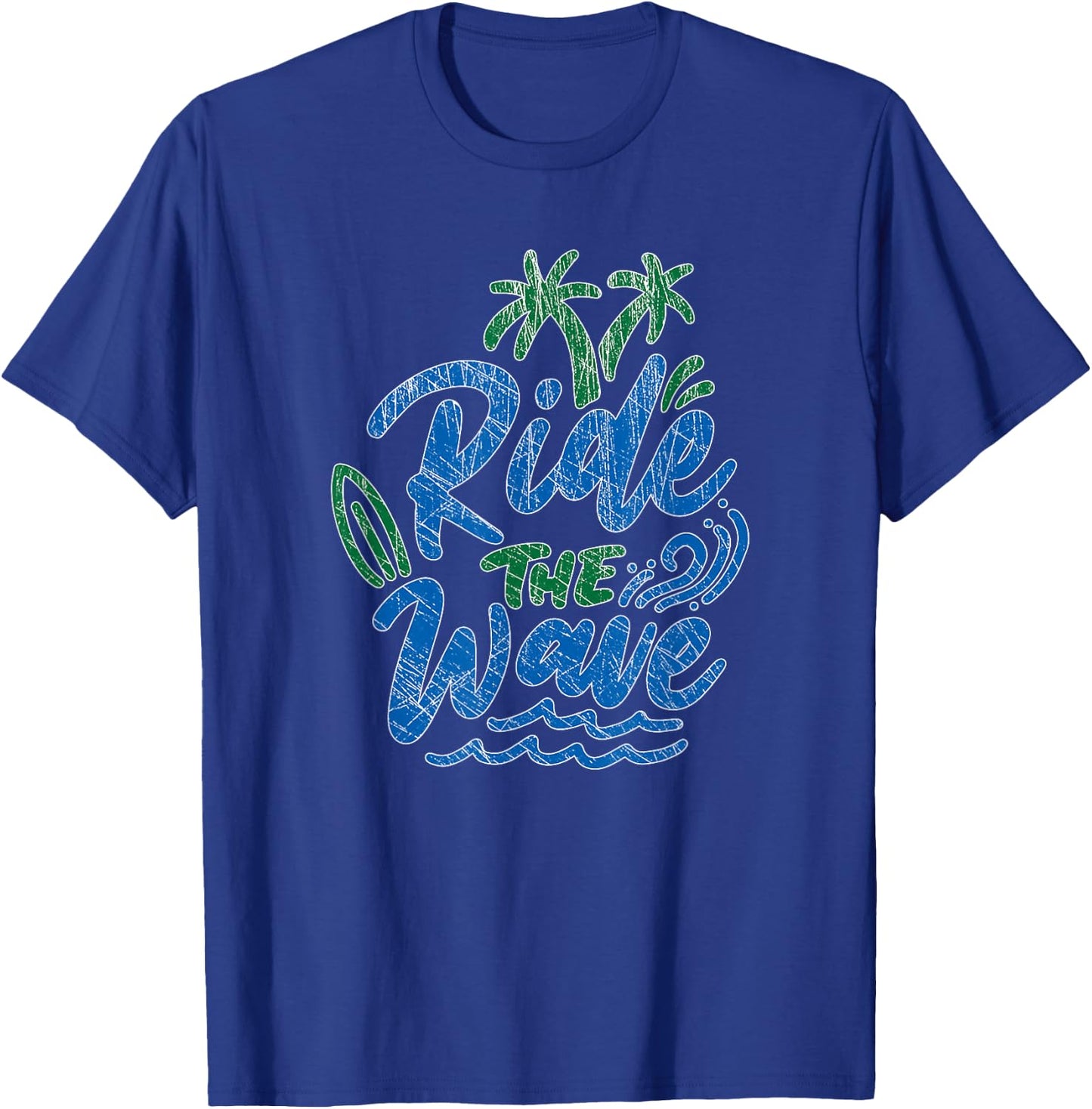 Ride the Wave T-Shirt - T-Shirt | Royal