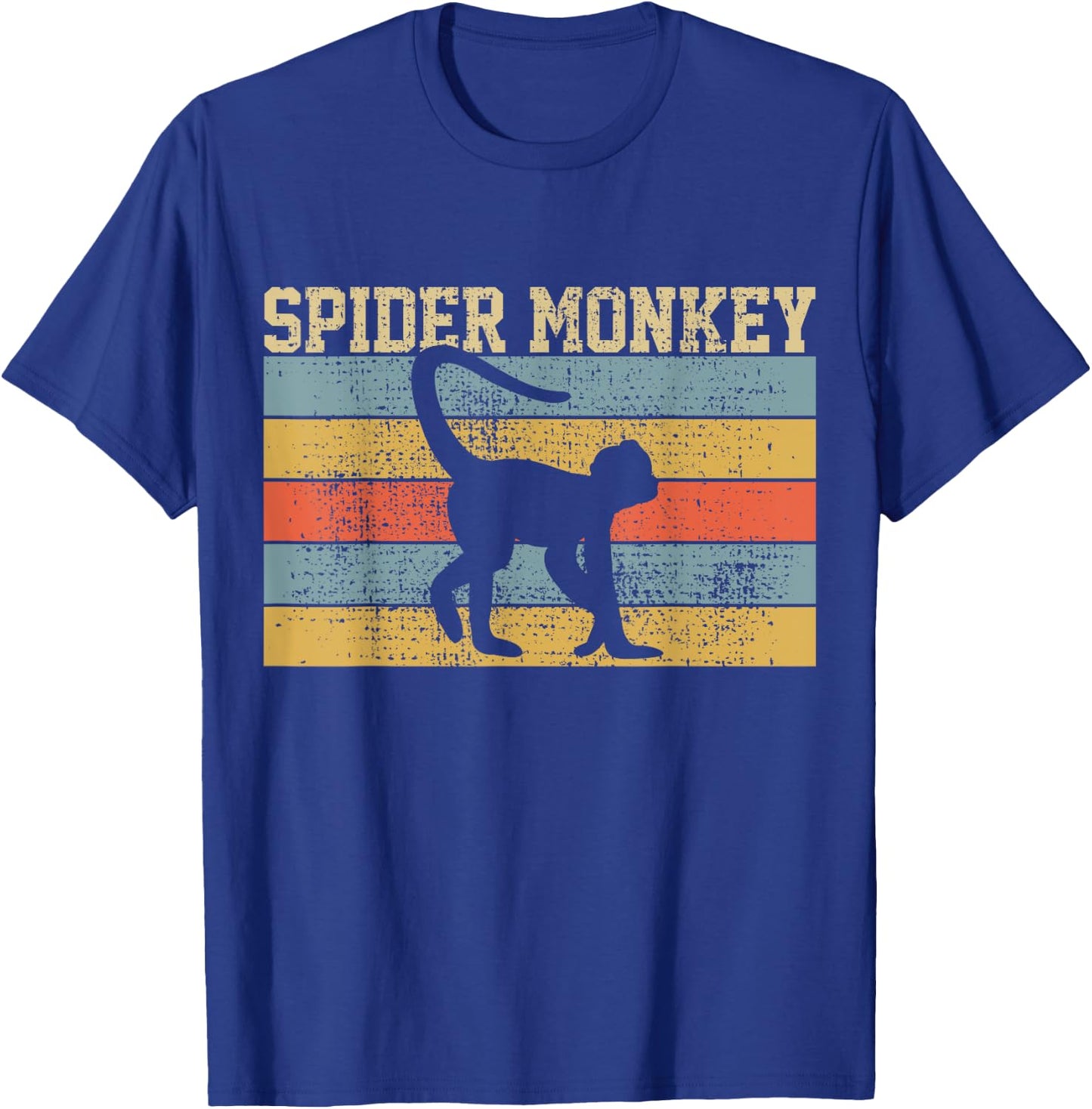 Spider Monkey Vintage T-Shirt - T-Shirt | Royal