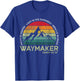 Vintage Waymaker Promise Keeper Miracle Worker Christian T-Shirt - T-Shirt | Royal