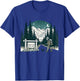 Vintage Retro National Park After Dark Skeleton Hiking Camping Outdoor , Small T-Shirt - T-Shirt | Royal