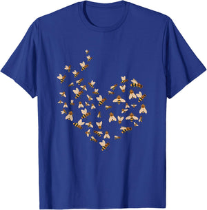 Beekeeper Shirt Men Beekeeping Gift Apiarist Women Honey Bee T-Shirt - T-Shirt | Royal