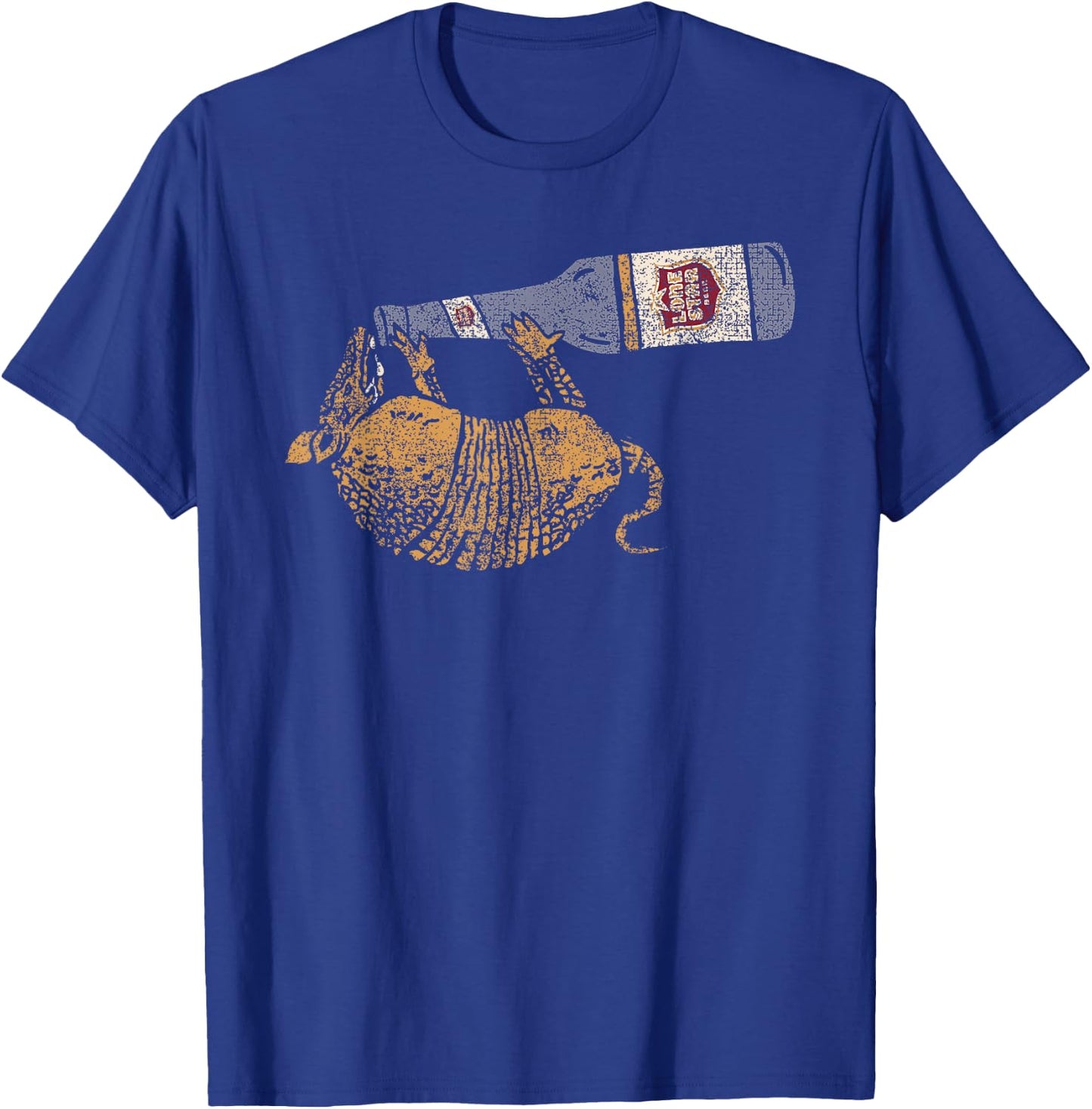 Lone Star Vintage Style - Texas Armadillo T-Shirt - T-Shirt | Royal
