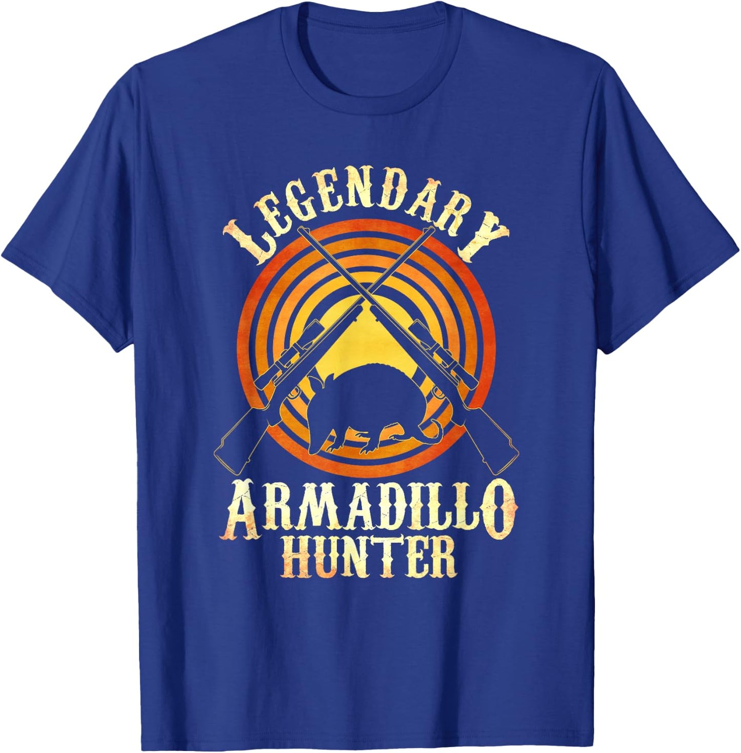 Legendary Armadillo Hunter Armadillo Armadillo Lover T-Shirt - T-Shirt | Royal